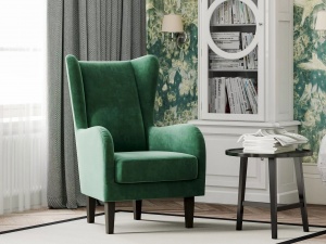 Кресло для отдыха Шеффилд Модель 020 (Ультра форест)