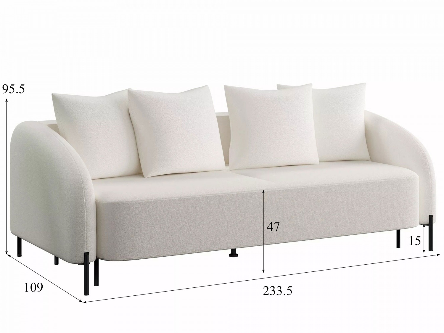 Диван Элвин Модель 048 (Like 002) купить в Москве