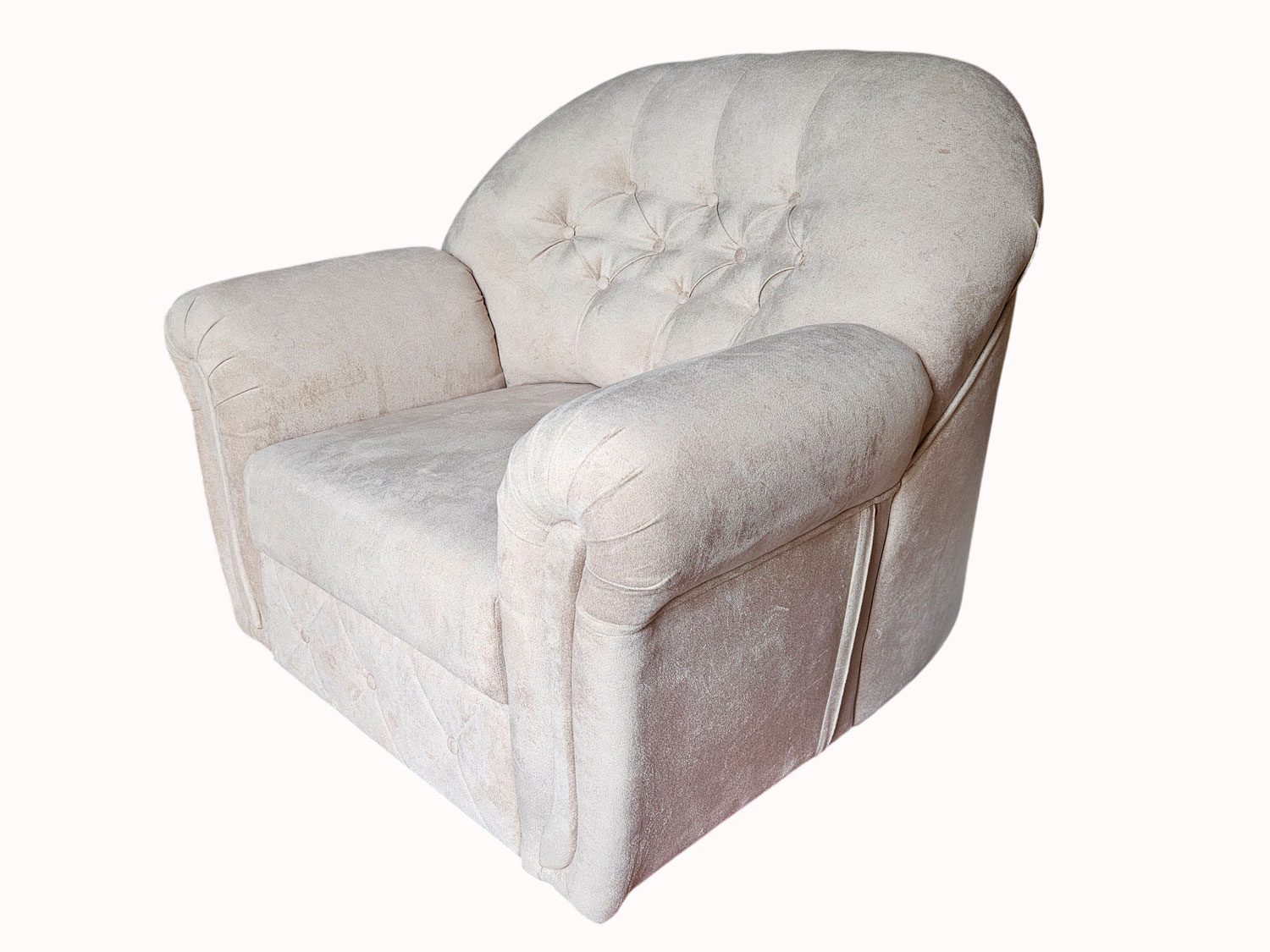 Кресло-кровать Лорд 63ТТ, бежевый велюр, независимые пружины купить в Москве